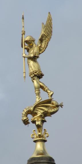 Saint Michel,tout en or !
