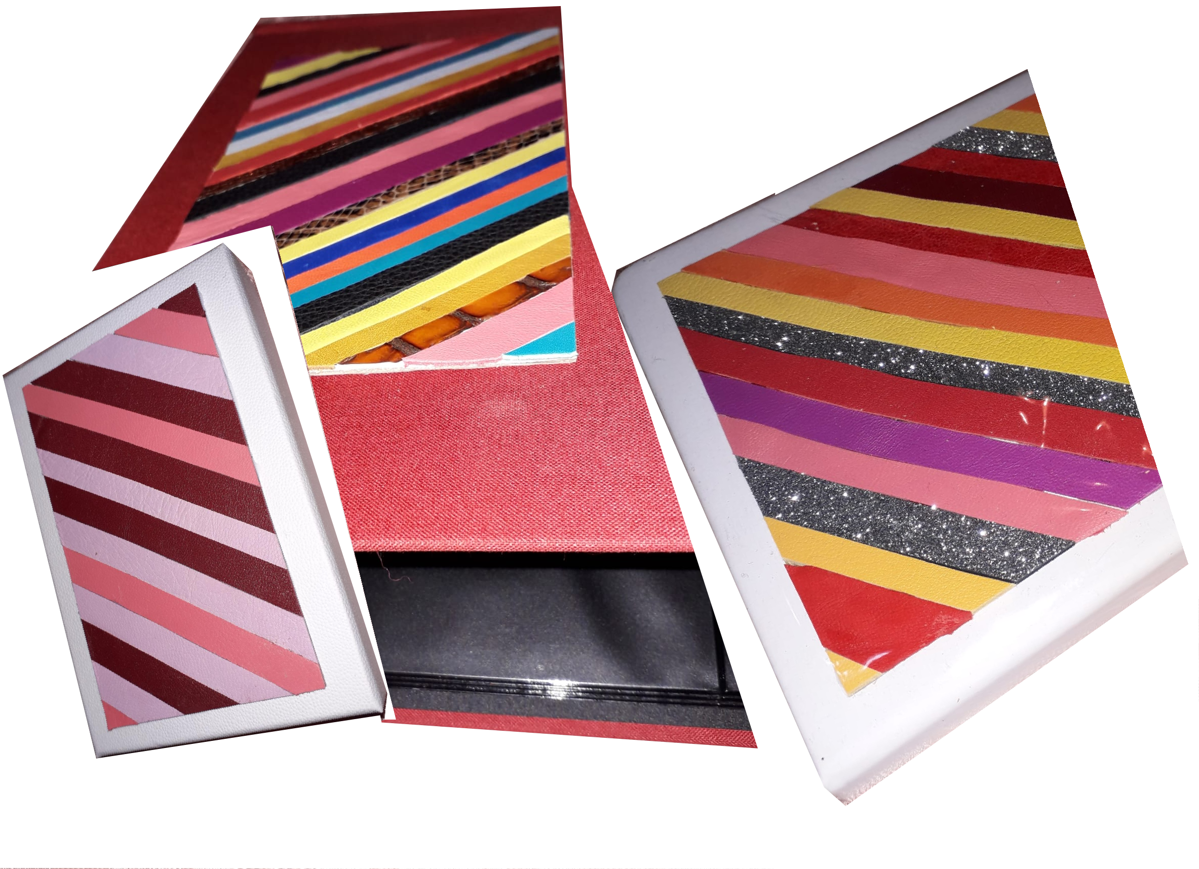 presentation carnets couvertures cuir